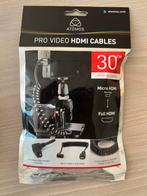Atomos Micro HDMI - Full HDMI (sony A7iii), Ophalen of Verzenden, Zo goed als nieuw, Minder dan 2 meter, HDMI-kabel