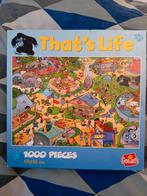 PUZZEL THATS LIFE ZOO 1000 €3, Ophalen of Verzenden, 500 t/m 1500 stukjes, Zo goed als nieuw, Legpuzzel