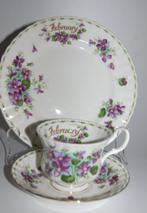 Royal Albert porselein:Deujener Flower of the month: Violets, Antiek en Kunst, Antiek | Servies los, Ophalen of Verzenden