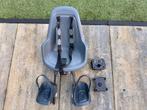 Bobike voorzitje grijs - nette staat!, Ophalen, Gebruikt, Voorzitje, Voetsteuntjes