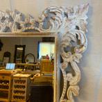 Barok Spiegel – Houten lijst wit - 180 x 90 cm -TTM Wonen, Nieuw, Info@ttmwonen.nl, 75 tot 100 cm, 150 tot 200 cm