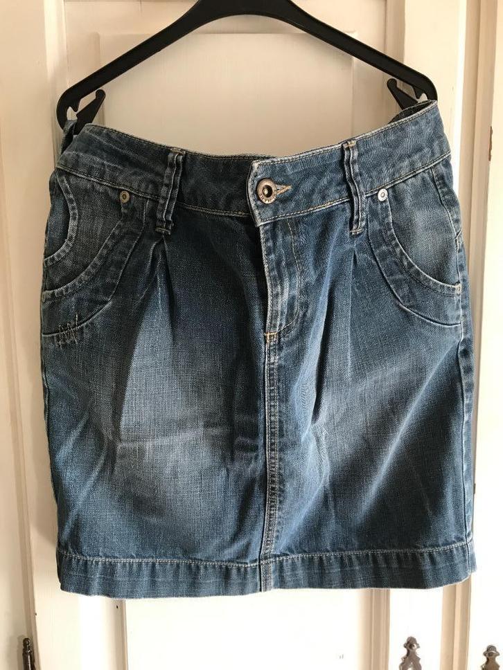 spijkerrokje (Zoi), Kleding | Dames, Rokken, Gedragen, Maat 38/40 (M), Blauw, Boven de knie, Ophalen of Verzenden