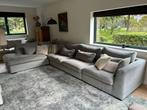 Room108 Hoekbank met Chaise Longue - Grijs, Ophalen, 100 tot 125 cm, Hoekbank, 300 cm of meer