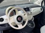 Fiat 500 1.2 Automaat Apple CarPlay Parelmoer Panorama Nw AP, Auto's, Euro 5, Gebruikt, 1242 cc, Origineel Nederlands