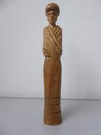 Beeldje handwerk houtsnijwerk uit Zuid Afrika, Ophalen of Verzenden
