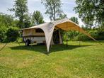 Tenttrailer Campooz Fat Freddy 2022, Caravans en Kamperen, Ophalen, Beige, Tot en met 2, Campooz
