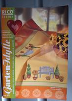 Rico Design Garten Idylle Borduurpatroon, Ophalen of Verzenden, Nieuw, Handborduren, Patroon
