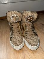 Guess Sneakers met Hak - Maat 38, Ophalen of Verzenden, Zo goed als nieuw, Beige, Sneakers of Gympen