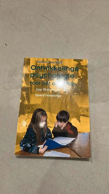 S. Homminga - Ontwikkelingspsychologie voor het onderwijs beschikbaar voor biedingen