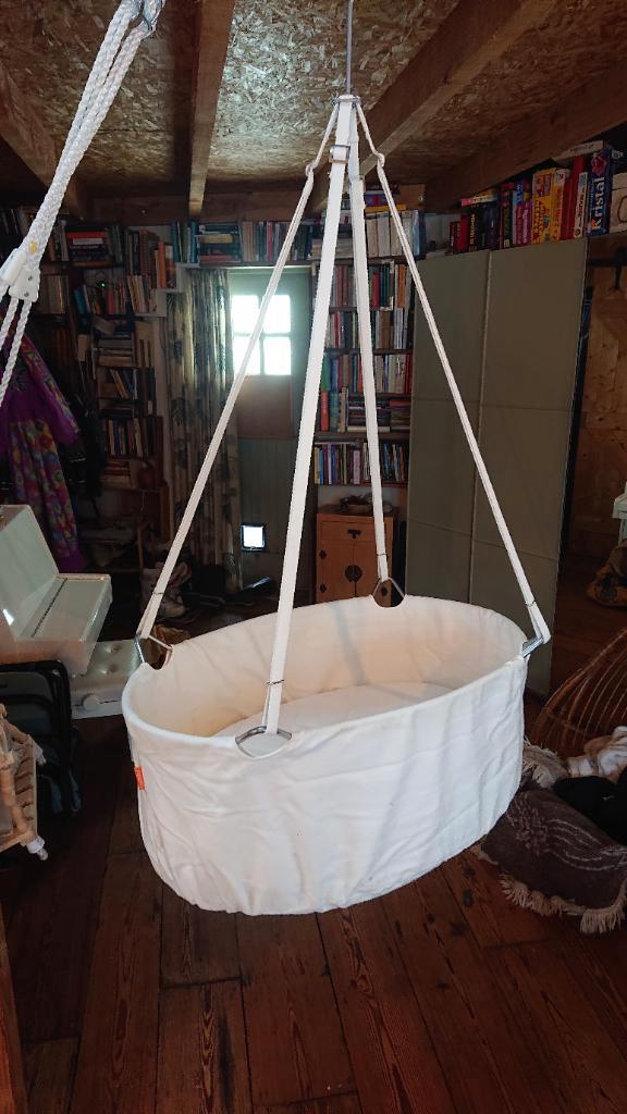 Leander hangwieg zo goed als nieuw, Kinderen en Baby's, Babywiegjes en Ledikanten, Zo goed als nieuw, Wieg, Ophalen of Verzenden