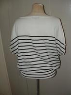 Ivy & You gebreide gestreepte top maat S korte vleermuis, Ivy & You, Ophalen of Verzenden, Zo goed als nieuw, Korte mouw