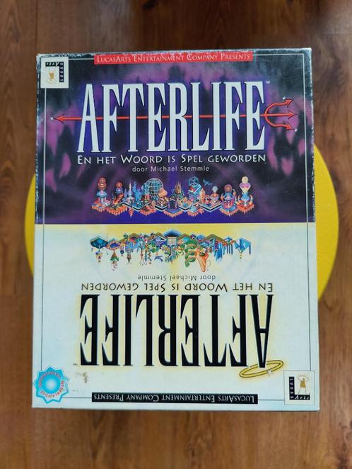 Afterlife - Lucasarts - 1996 - CD-ROM - Old-school games, Spelcomputers en Games, Games | Pc, 1 speler, Vanaf 3 jaar, Ophalen of Verzenden