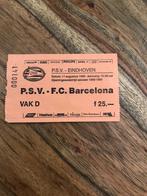 ⚽ Ticket oefenduel Psv - Fc Barcelona 1990/1991 ⚽, PSV, Ophalen of Verzenden, Zo goed als nieuw