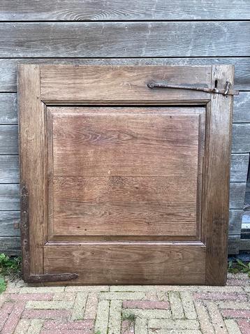 Luik paneel tafelblad echt antiek eiken 98 x 93 cm. beschikbaar voor biedingen