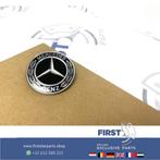 MERCEDES VOORBUMPER EMBLEEM ZWART LOGO A B CLA GLA GLB KLASS, Ophalen of Verzenden, Gebruikt, Mercedes-Benz
