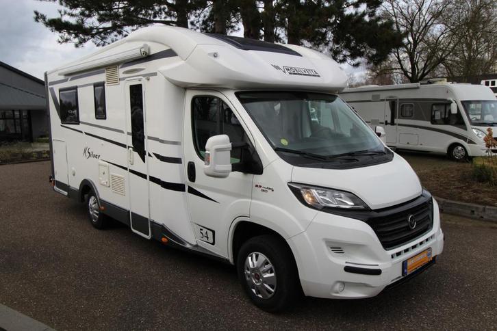 Mobilvetta K silver 54*Queensbed+hefbed* (bj 2019), Caravans en Kamperen, Campers, Bedrijf, tot en met 4, Half-integraal, Overige merken
