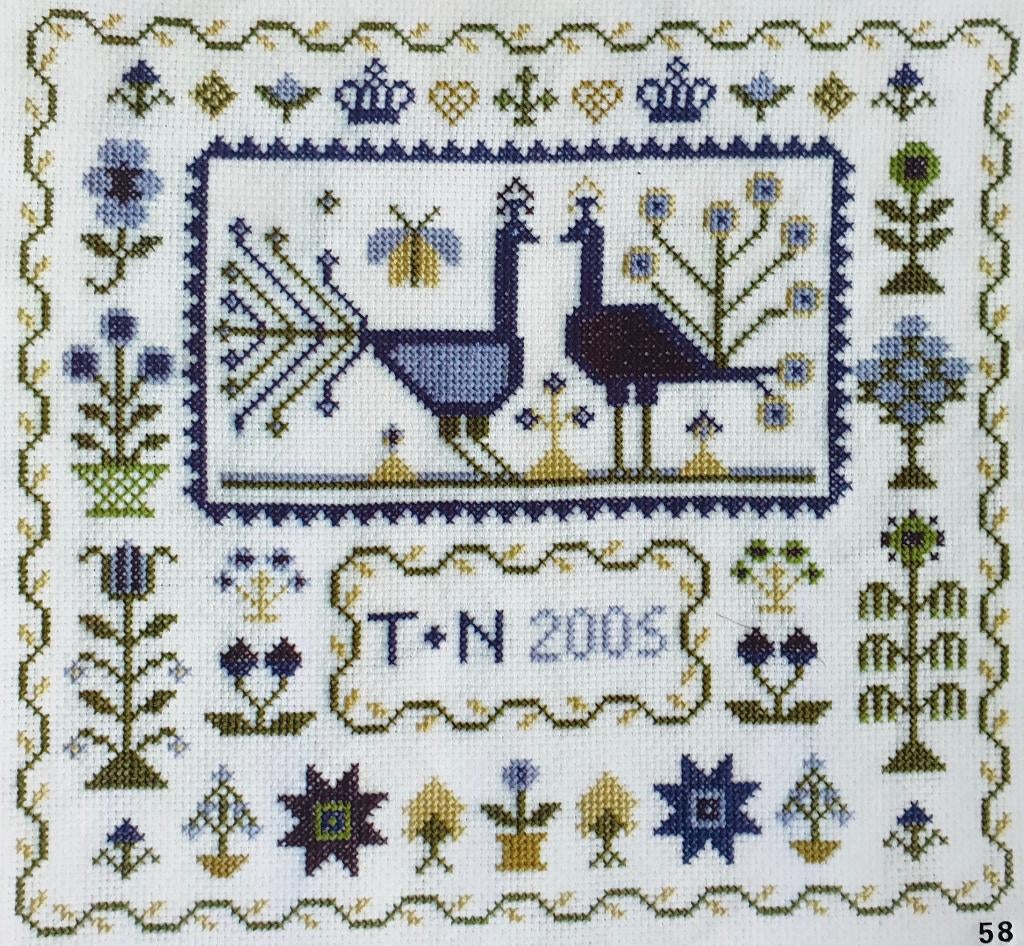 Borduren.  Merklap., Hobby en Vrije tijd, Borduren en Borduurmachines, Ophalen of Verzenden, Nieuw, Handborduren, Borduurpakket