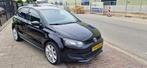 Volkswagen Polo 1.2 51KW 2009 Zwart MOET WEG, Auto's, Voorwielaandrijving, 967 kg, 1198 cc, Zwart