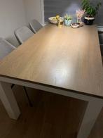 Grote eettafel 1 bij 2 meter, Ophalen, Gebruikt, 200 cm of meer, 50 tot 100 cm
