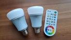 2 Jedi iDual LED Lampen met afstandsbediening, Led-lamp, Gebruikt, Minder dan 30 watt, E27 (groot)