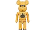 Hajime Sorayama Gold Bearbrick Xlarge 1000% designer toy, Verzamelen, Poppetjes en Figuurtjes, Ophalen of Verzenden, Zo goed als nieuw
