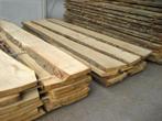 eiken schaaldelen, eikenhout, boomstamplank, wandplank,tafel, 25 tot 50 mm, Eiken, Nieuw, Ophalen of Verzenden