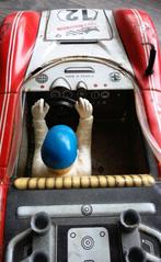 Jaren50-60 LE MANS Race Car Auto Porsche Carrera met Frictie, Antiek en Kunst, Antiek | Speelgoed, Ophalen of Verzenden