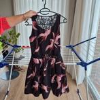 Cocktail feestjurk maat M, Ophalen of Verzenden, Zo goed als nieuw, Zwart, Cocktailjurk