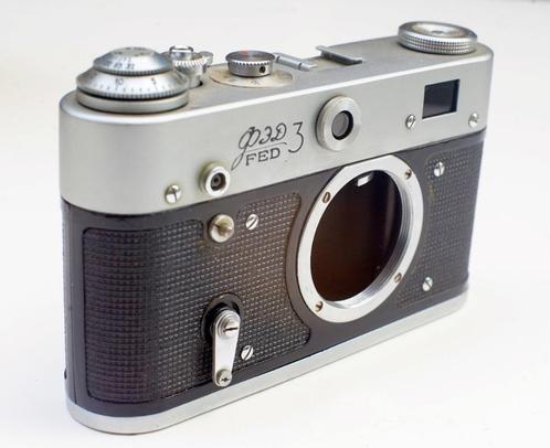 FED 3 35mm meetzoeker body Sovjet Leica-kopie M39 LTM mount, Audio, Tv en Foto, Fotocamera's Analoog, Compact, Leica, Ophalen of Verzenden
