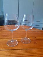 2 grote wijnglazen, Ophalen, Zo goed als nieuw, Overige typen