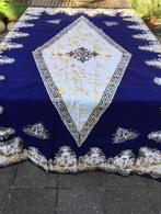 Blauw Indonesch tafelkleed. Batik asli. 200 x 125 cm, Huis en Inrichting, Tafelkleden, Ophalen of Verzenden, Nieuw, Rechthoek