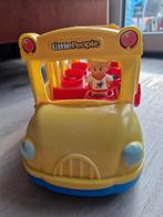 Lttle people schoolbus met poppetje, Kinderen en Baby's, Speelgoed | Fisher-Price, Gebruikt, Ophalen of Verzenden