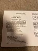 Zr Koks 1913 Driehuis 1996 Aarle- Rixtel, Ophalen of Verzenden