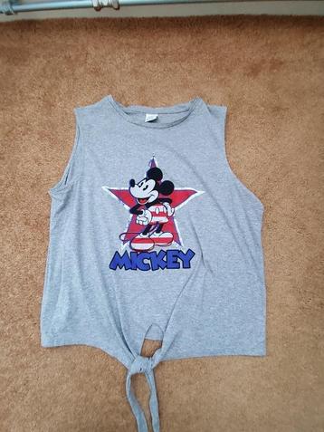 Zgan leuke Mickey Mouse haltertop met knoop mt 44 USA cadeau beschikbaar voor biedingen