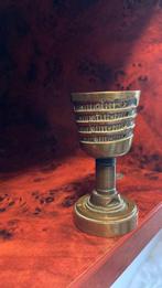 Trench art kandelaar wo1 van granaathuls, Antiek en Kunst, Ophalen of Verzenden, Koper of Brons