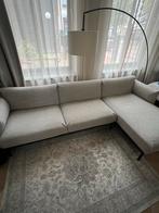 IKEA ÄPPLARYD 3-zitsbank met chaise longue lichtgrijs, Ophalen, 250 tot 300 cm, Gebruikt, 100 tot 125 cm