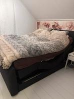 Tweepersoons boxspring 180x200 - Elektrisch verstelbaar, Ophalen, Verstelbaar, Tweepersoons, Zo goed als nieuw
