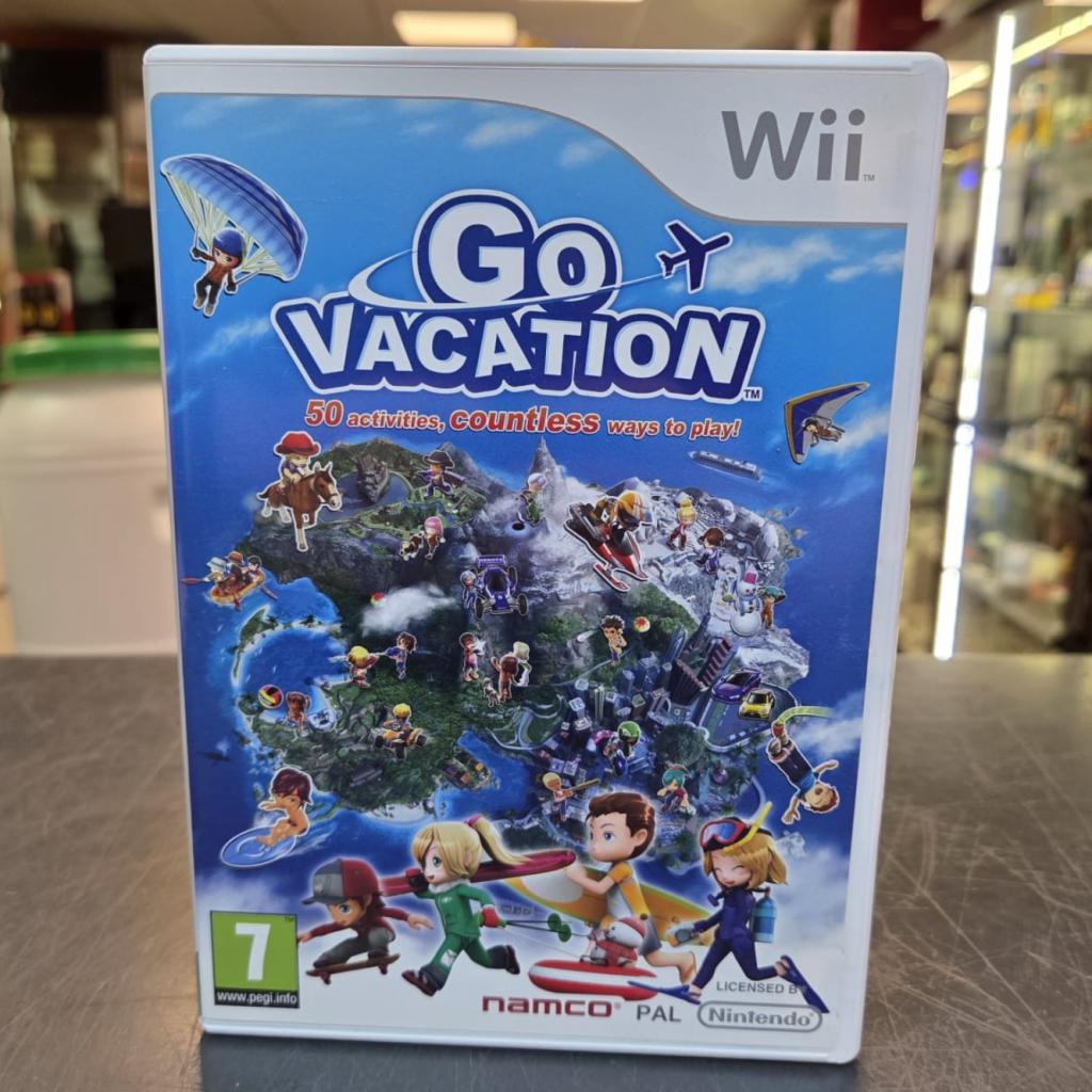 Wii Game | Go Vacation, Spelcomputers en Games, Games | Nintendo Wii, Nintendo, Zo goed als nieuw, Support@nintendo.com, 11-1 Hokotate-cho, Kamitoba, Minami-ku
Kyoto 601-8501
Japan