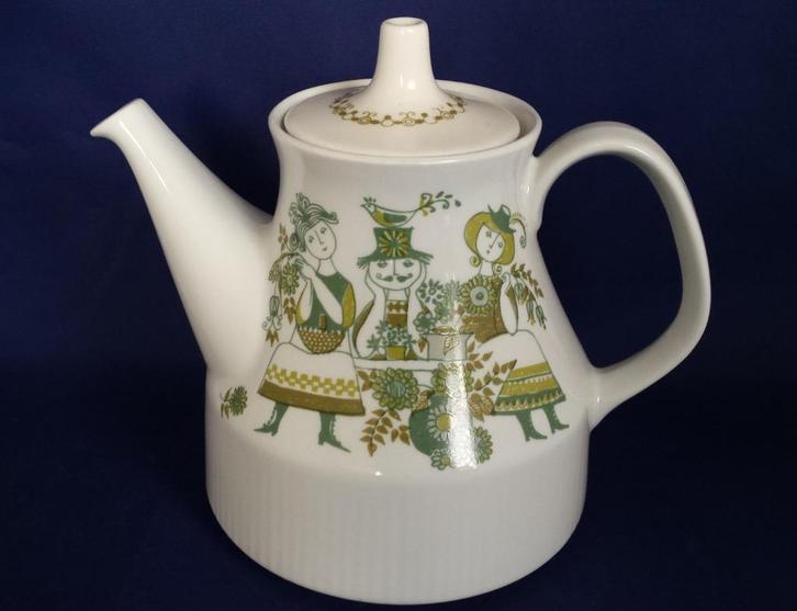 Figgjo Flint Market - grote theepot (Turi design), Antiek en Kunst, Antiek | Servies los, Ophalen of Verzenden