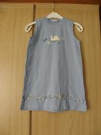 Goedkoop mouwloos blauw katoenen print jurkje ESPRIT 152/158, Gebruikt, Meisje, Ophalen of Verzenden, Jurk of Rok