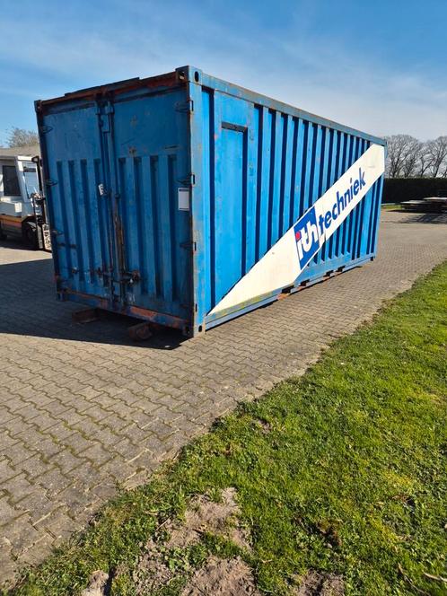 20 FT Materiaal Container Zeecontainer met stelling werkbank, Zakelijke goederen, Machines en Bouw | Keten en Containers, Ophalen of Verzenden