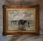 Schelpenvissers aan de Kust – Willem Beekman –, Antiek en Kunst, Kunst | Schilderijen | Klassiek, Ophalen