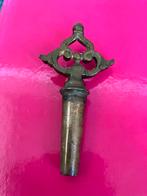 Antieke kraan of flessenstop messing, Antiek en Kunst, Ophalen of Verzenden