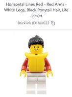 Lego Minifiguur Reddingsvest hor022, Ophalen of Verzenden, Gebruikt, Losse stenen, Lego