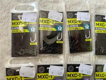 adv 186 / NIEUW mixset 8 pakjes haakjes MATRIX beschikbaar voor biedingen