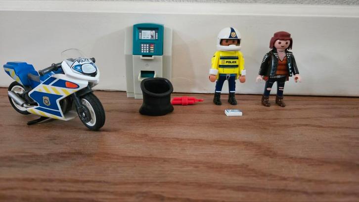 Playmobil Politiemotor Achtervolging 70572, Kinderen en Baby's, Speelgoed | Playmobil, Ophalen of Verzenden