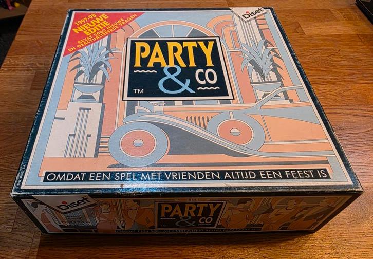 Party & Co. Bordspel - Diset, Hobby en Vrije tijd, Gezelschapsspellen | Bordspellen, Drie of vier spelers, Vijf spelers of meer