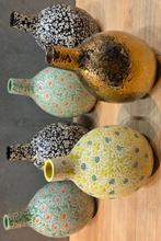 6 ZGN Des Pots vaasjes Gloriosa, Ophalen of Verzenden, Zo goed als nieuw, Aardewerk of Porselein, Minder dan 50 cm