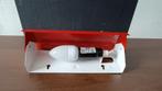 Vintage bedlampje / wandlamp rood met wit, Ophalen of Verzenden, Gebruikt, Metaal, Vintage