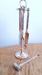 Zilver / verzilverd cocktailset, Ophalen of Verzenden, Zilver